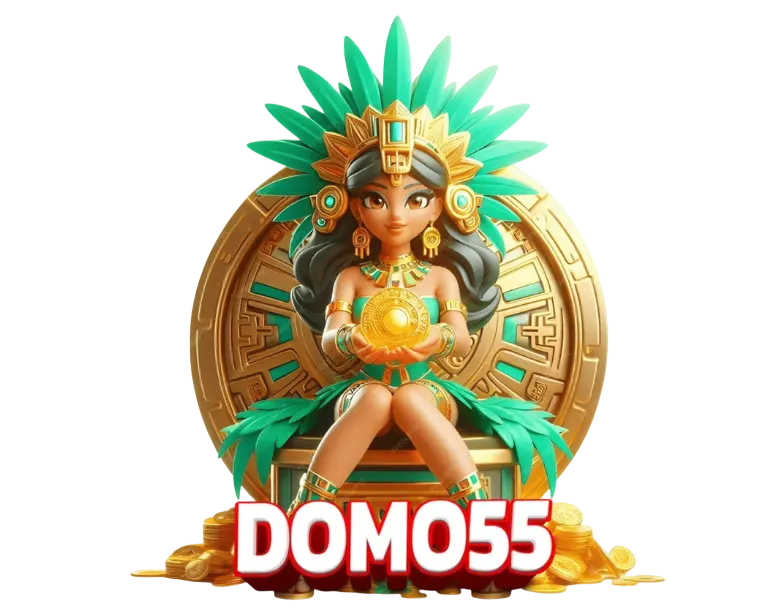 DOMO55 สล็อตเทพีทอง แจ็คพอตแตกง่าย โบนัสใหญ่